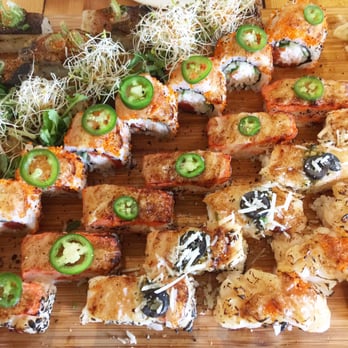Green Leaf Sushi - Aburi combo! - Sushi Bars Near Me - Vancouver, British Columbia