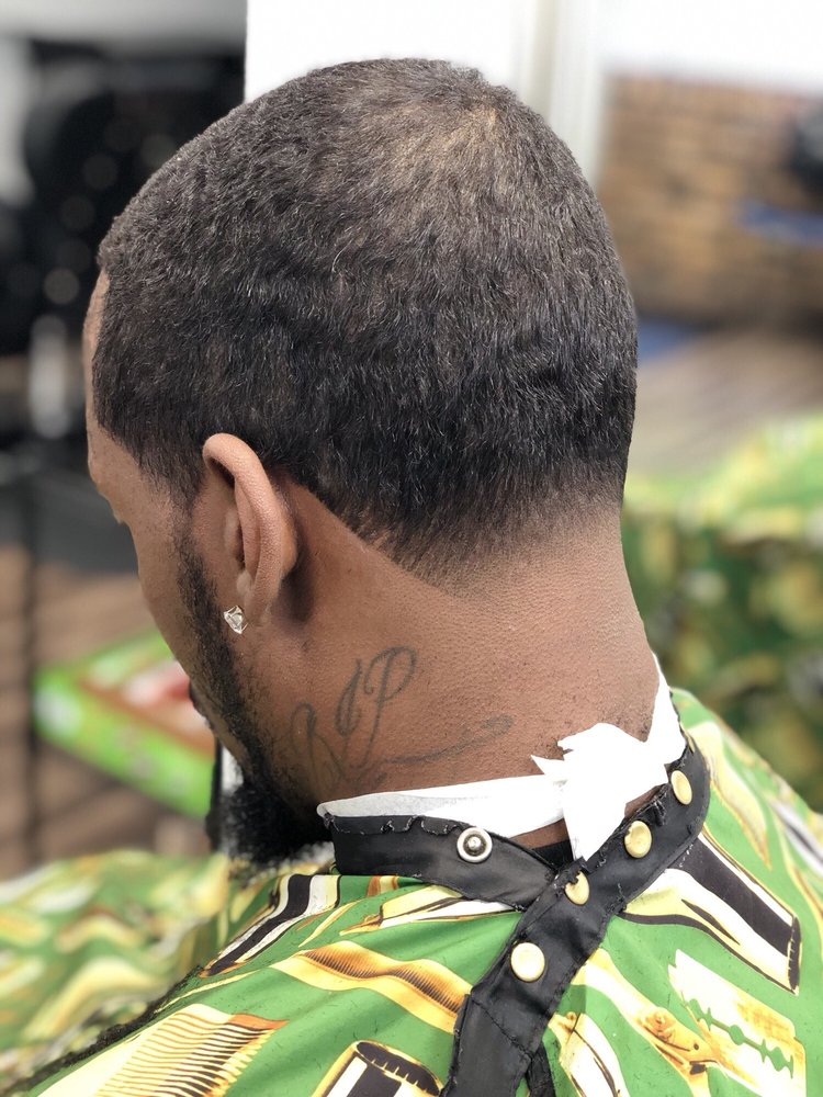 Who’s Next? Barbershop Logo