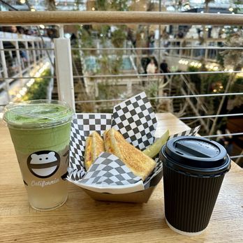 Mini Monster Cafe - Matcha coconut - Bubble Tea Near Me - Anaheim, California