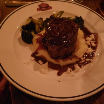 The Trap Rock Restaurant & Brewery - Filet Mignon with blue cheese butter is fantastic - Bars Near Me - Berkeley Heights, New Jersey