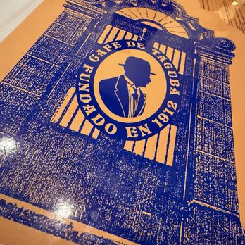 Café de Tacuba - Menu cover - Mexican Near Me - México, D.F., DIF
