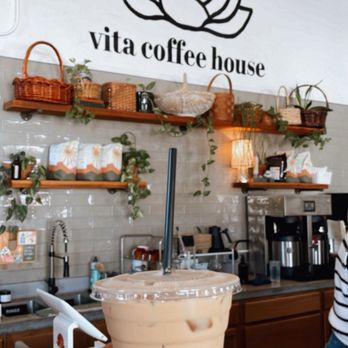 Vita Coffee House - a hand holding a cup of coffee - Coffee & Tea Near Me - Waxahachie, Texas Vita Coffee House - a hand holding a cup of coffee - Coffee & Tea Near Me - Waxahachie, Texas
