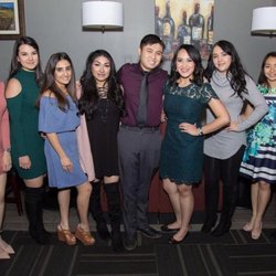 Smile Craft Family Dentistry - Our Staff and Dr. Phil and his wife at their annual end of year dinner.