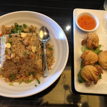 Top Sushi - Chicken fried rice and crab puffs - Sushi Bars Near Me - Houston, Texas Top Sushi - Chicken fried rice and crab puffs - Sushi Bars Near Me - Houston, Texas