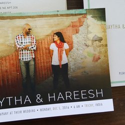 Paper Fling - Incorporate photos into your wedding stationery to provide that extra personal touch!