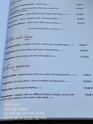 Menu photo 3 Zum Brunnwart Munich, BY Menu photo 3 Zum Brunnwart Munich, BY