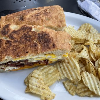Bistro Cafe - Bacon egg and cheese sandwich - Breakfast & Brunch Near Me - Miami, Florida Bistro Cafe - Bacon egg and cheese sandwich - Breakfast & Brunch Near Me - Miami, Florida