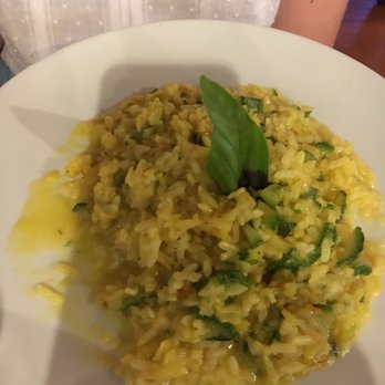 Il Barroccio - Rissotto with zucchini and saffron - Italian Near Me - Rome, RM