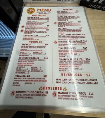 Menu photo 3 Tiny Thai Buffalo, NY