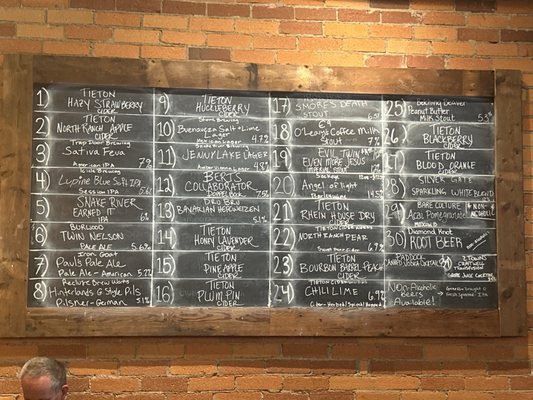 Menu photo 1 Tapped - Taphouse & Kitchen Moscow, ID Menu photo 1 Tapped - Taphouse & Kitchen Moscow, ID