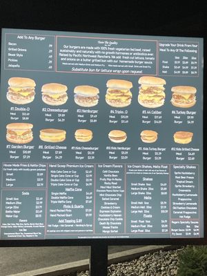 Menu photo 2 Rogers Ice Cream & Burgers Post Falls, ID Menu photo 2 Rogers Ice Cream & Burgers Post Falls, ID