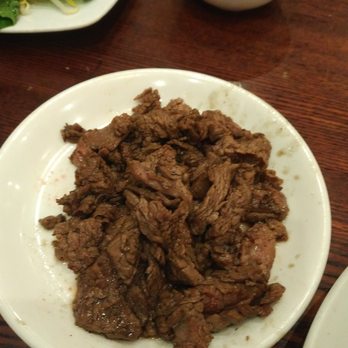 Pho 90 Degree - "Fried" flank steak - tasty, but is it really fried? Stir-fried, maybe. - Vietnamese Near Me - San Jose, California Pho 90 Degree - "Fried" flank steak - tasty, but is it really fried? Stir-fried, maybe. - Vietnamese Near Me - San Jose, California