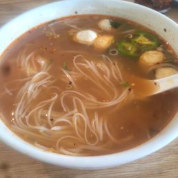 S3: Rice Noodle with Crab, Shrimp, Fish Balls & Squid Large S3: Rice Noodle with Crab, Shrimp, Fish Balls & Squid Large