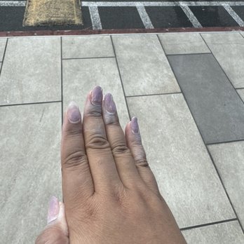 CiCi Nails - Process of removing gel nail with acetone covered with the cotton ball foil. - Nail Technicians Near Me - Urban Honolulu, Hawaii
