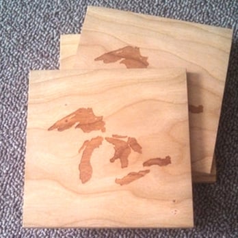 Sparrow Collective - Fantastic Great Lakes coaster set. - Accessories Near Me - Milwaukee, Wisconsin