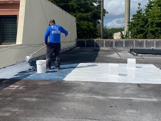 Slide of RTI Roofing Services