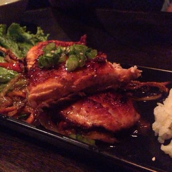 Sake Bar Kushi - Salmon teriyaki - Japanese Near Me - Toronto, Ontario