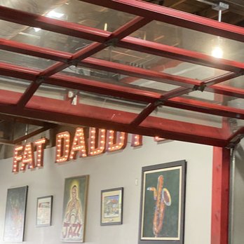 Fat Daddy's Bar-B-Que - We sat in the back room which was not crowded. - Barbeque Near Me - Russellville, Arkansas