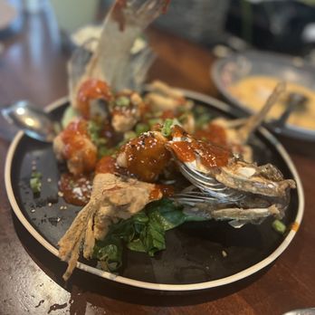 Tanta - Pescado nikkei, sooo good! It's sweet and sour - Peruvian Near Me - Chicago, Illinois