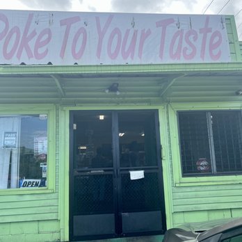 Poke To Your Taste - Outside of building - Poke Near Me - Hilo, Hawaii