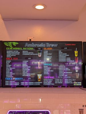Menu photo 2 Ambrosia Brew Garden Grove, CA