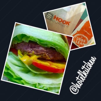 Hook Burger - Turkey burger lettuce wrapped - Burgers Near Me - Burbank, California