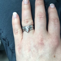 9 years on the 22! So glad we get to have our rings look newly minted again! 9 years on the 22! So glad we get to have our rings look newly minted again!