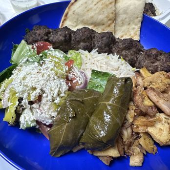 Acropolis Greek Grill - Ordered delivery and mixed the entrees. Chicken shawarma and beef kabobs - Greek Near Me - Vista, California Acropolis Greek Grill - Ordered delivery and mixed the entrees. Chicken shawarma and beef kabobs - Greek Near Me - Vista, California