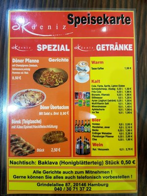 Menu photo 1 Akdeniz Schnell Imbiss Hamburg, HH