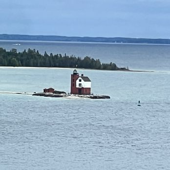 Grand Hotel - View from our room - Hotels Near Me - Mackinac Island, Michigan