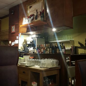 Rice Pot Thai Cuisine - wine options on the counter - Thai Near Me - New Haven, Connecticut