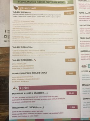 Menu photo 3 Allabona Pisa Pisa, PI Menu photo 3 Allabona Pisa Pisa, PI