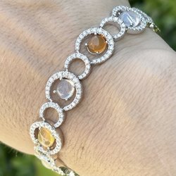 Jonathan K & Co. Fine Jewelry - Custom opal and diamond bracelet