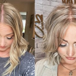 Farida's Hair Salon - Before ( LEFT ) * After ( RIGHT )