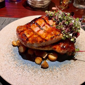 Butter - Pork chops. I believe that this was close to 17-18 oz of mouth watering succulent pork chops - Burgers Near Me - Canadensis, Pennsylvania Butter - Pork chops. I believe that this was close to 17-18 oz of mouth watering succulent pork chops - Burgers Near Me - Canadensis, Pennsylvania