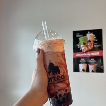 Artea - Red Velvet Milk Tea - (L) - Bubble Tea Near Me - San Antonio, Texas Artea - Red Velvet Milk Tea - (L) - Bubble Tea Near Me - San Antonio, Texas