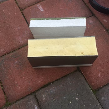 Precision Door Service - Sample garage door cut outs. I went with the thicker one. - Garage Door Services Near Me - Farmingdale, New York Precision Door Service - Sample garage door cut outs. I went with the thicker one. - Garage Door Services Near Me - Farmingdale, New York