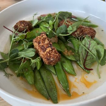 Kothai Republic - Snap Peas with Pork Belly Croquettes. Delicious - Wine Bars Near Me - San Francisco, California Kothai Republic - Snap Peas with Pork Belly Croquettes. Delicious - Wine Bars Near Me - San Francisco, California