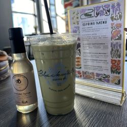 Blackwater Coffee - Lavender Syrup, Matcha Latte and Blackwater's Spring Menu.