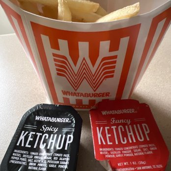 Whataburger - Fries with ketchup pkgs - Fast Food Near Me - Mesa, Arizona