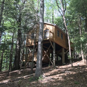 Cabins at Pine Haven - One of the two treehouse cabins available. - Vacation Rentals Near Me - Beaver, West Virginia Cabins at Pine Haven - One of the two treehouse cabins available. - Vacation Rentals Near Me - Beaver, West Virginia