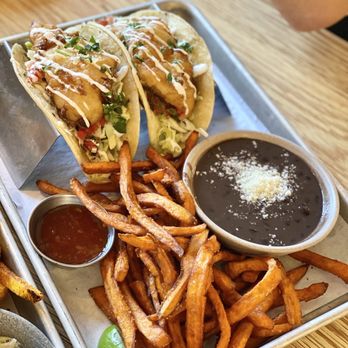 Pacific Catch - (IG @hangrytrails.us) 2 Crispy Baja Cod Taco - Seafood Near Me - Tustin, California