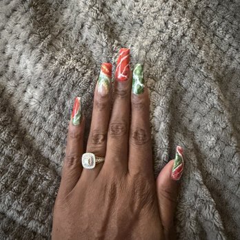 Daisy Nails - What I got - Nail Salons Near Me - Lancaster, California