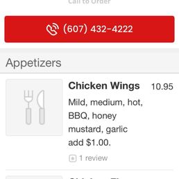 Screenshot of Pizza 23 menu on Yelp Screenshot of Pizza 23 menu on Yelp
