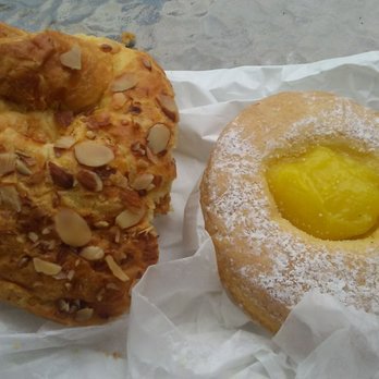 Villa's Bakery - Almond pastry and lemon round-thing. - Bakeries Near Me - Burbank, Illinois