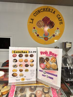 Menu photo 1 La Concheria Cafe McAllen, TX