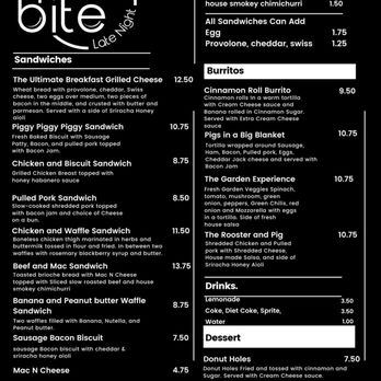 After Bite Como - Menu - Fast Food Near Me - Columbia, Missouri