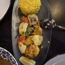 Baazi - Grilled sea bass with lemon rice