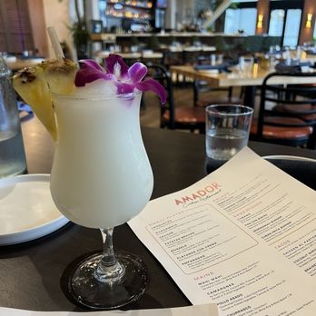 Amador Cuban Restaurant - Pina Colada - Cuban Near Me - Newport, Kentucky