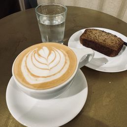 Cappuccino and Banana Bread